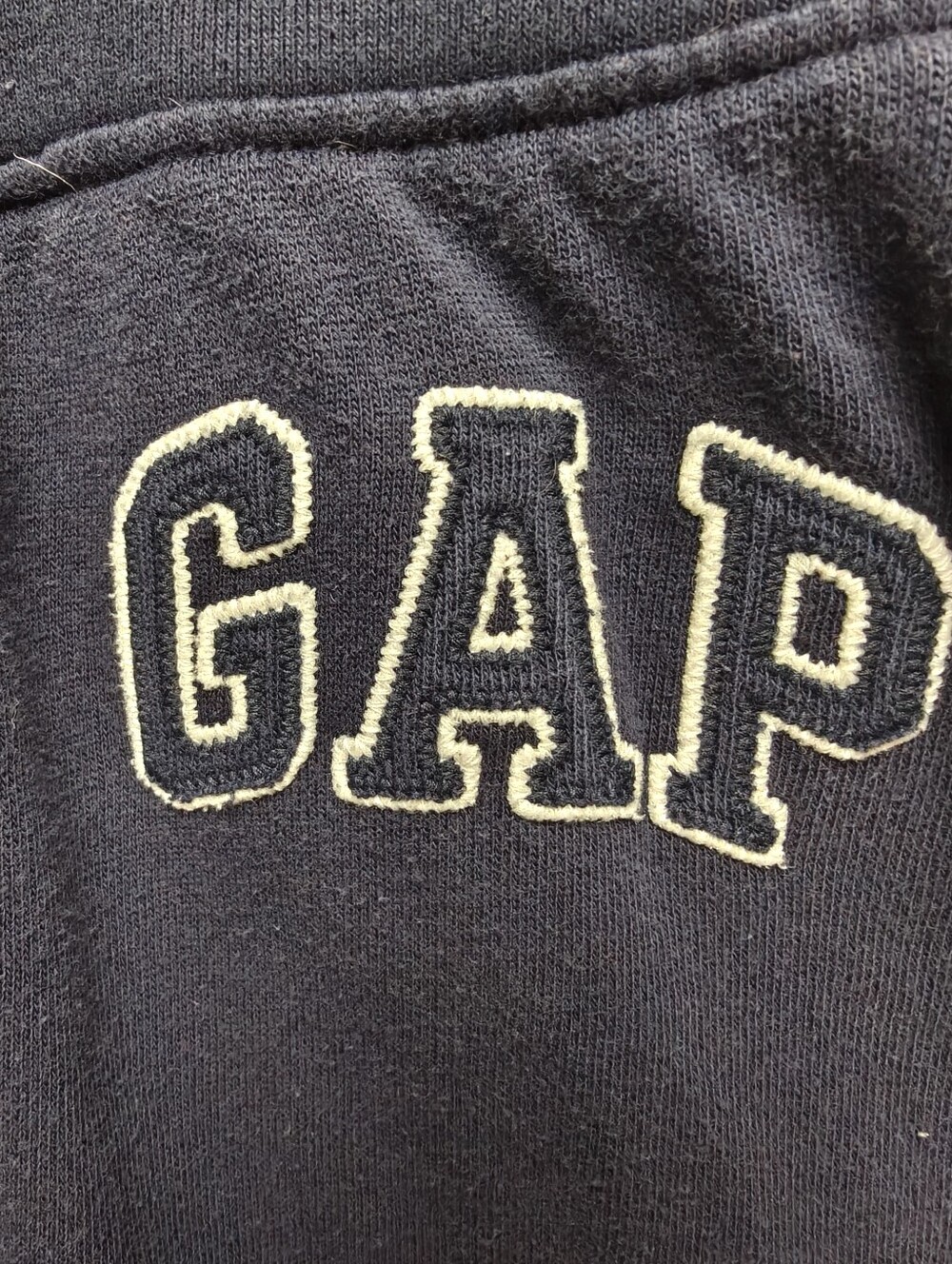 Gap Logo Print Navy Blue Wide Leg Lounge Sweatpants Size XL - Picture 4 of 5